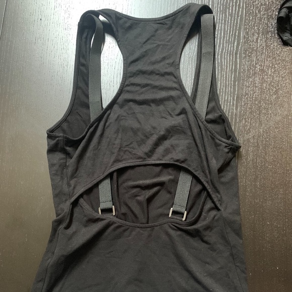 CHRIS GRAMER Black Stretch Tank Top - Picture 2 of 2